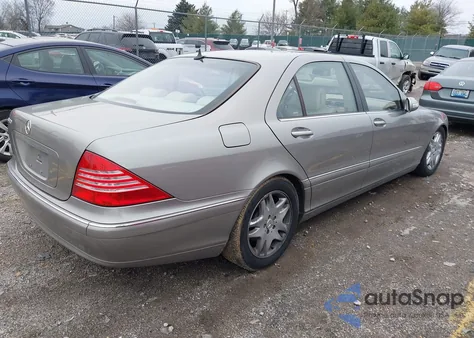 2003 Mercedes-Benz S 430 из США, поврежденный, VIN WDBNG70J63A356517